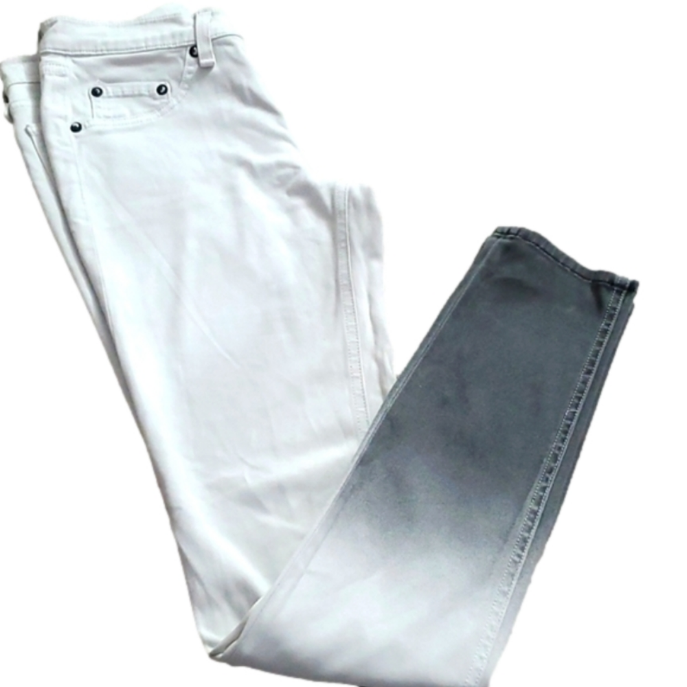 Rag &‎ Bone Ombre Jeans Ivory & gray size 27